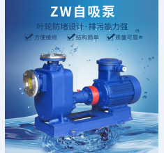 ZW自(zi)吸泵